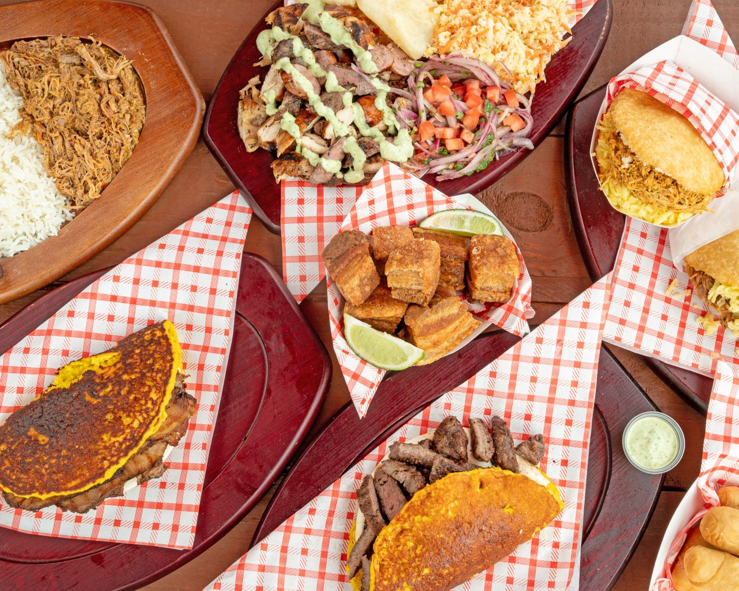 Cachapas venezolanas, arepas y jugos naturales en K'Chapas Doral