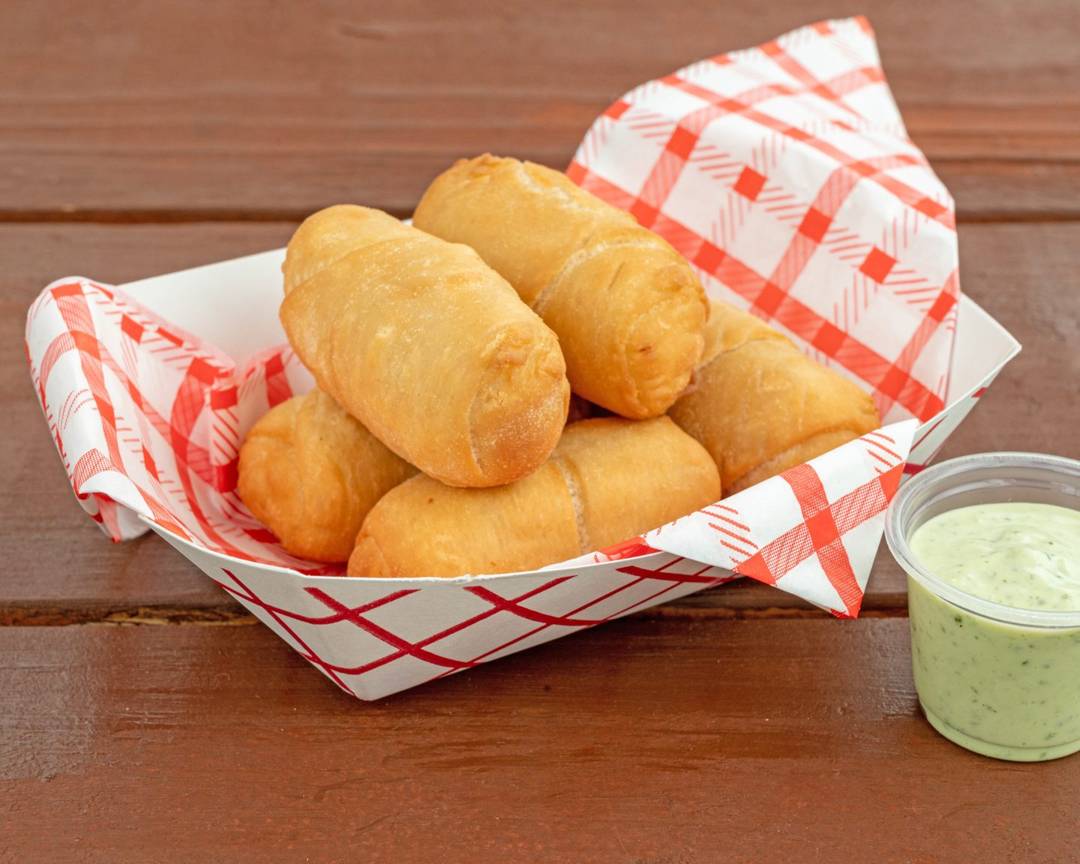 Crispy fried tequeños cheese sticks